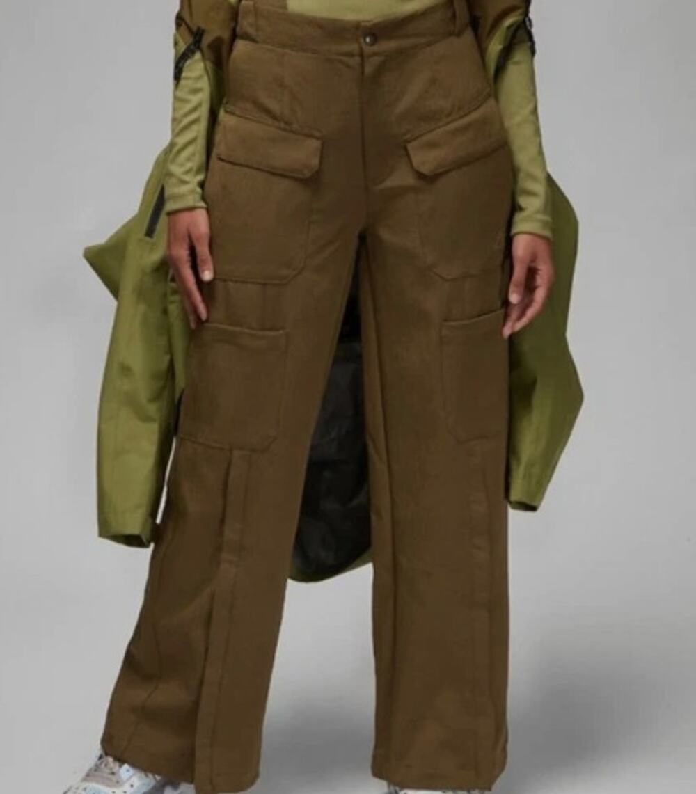 Women's Jordan Olive Utility/Cargo Pants, Wide Leg, Size M